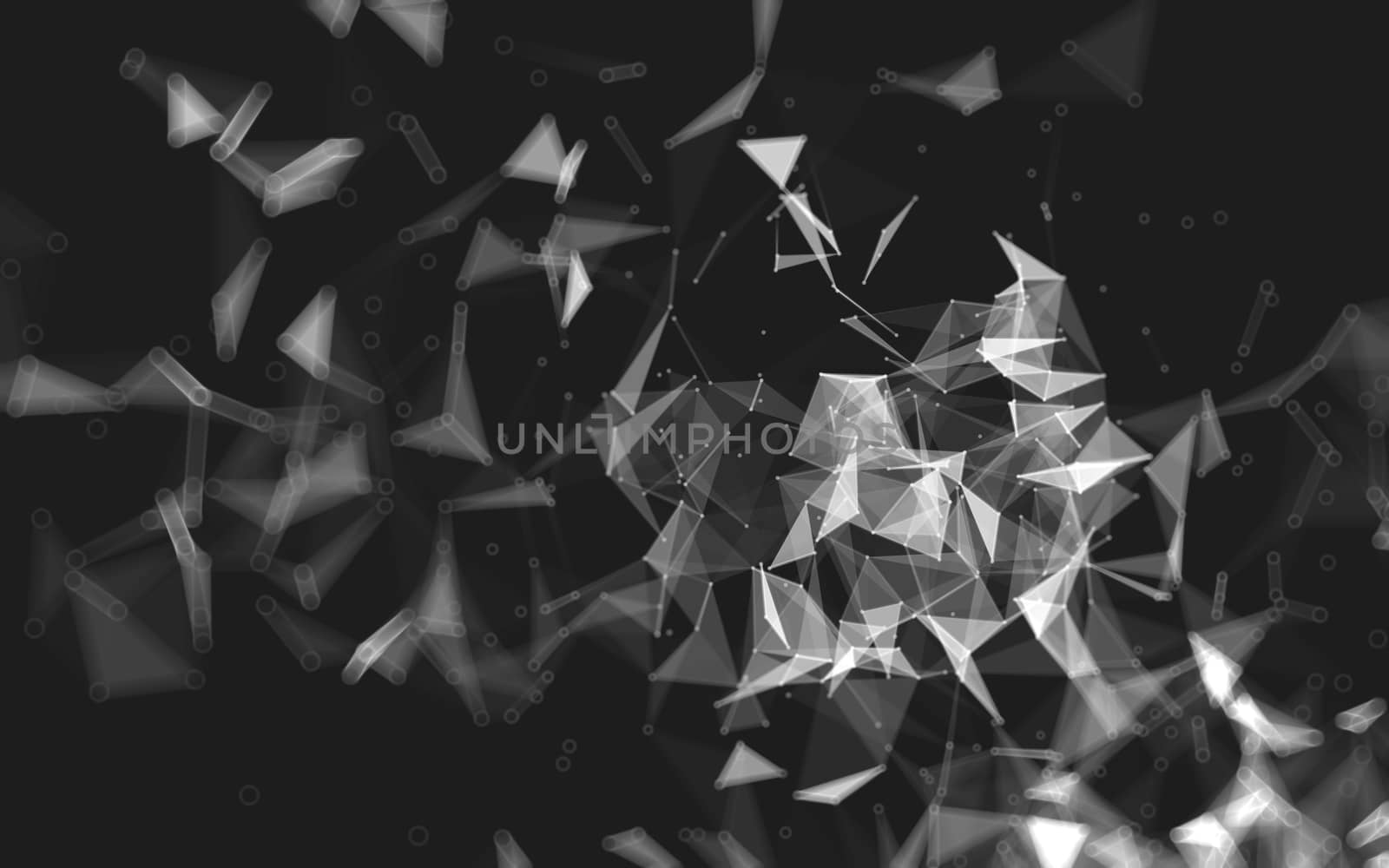 Abstract low poly background, geometry triangle, mosaic pastel color background