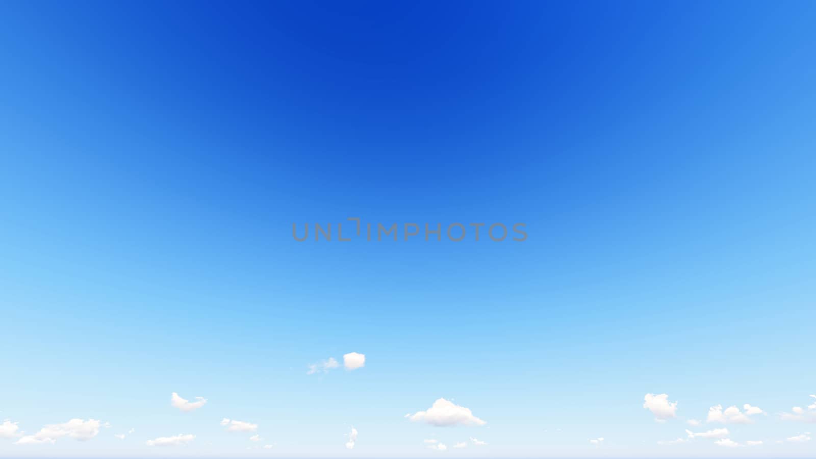 Cloudy blue sky abstract background, blue sky background with tiny clouds, 3d rendering

