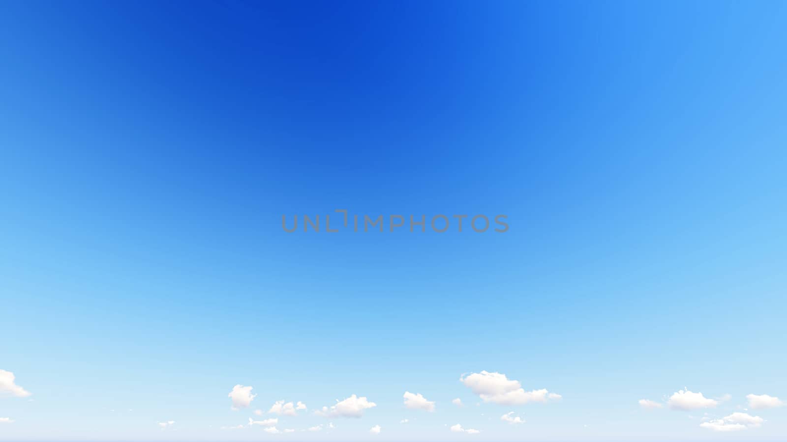 Cloudy blue sky abstract background, blue sky background with tiny clouds, 3d rendering

