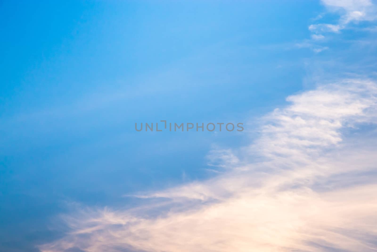 View cloud and sky sunset with background