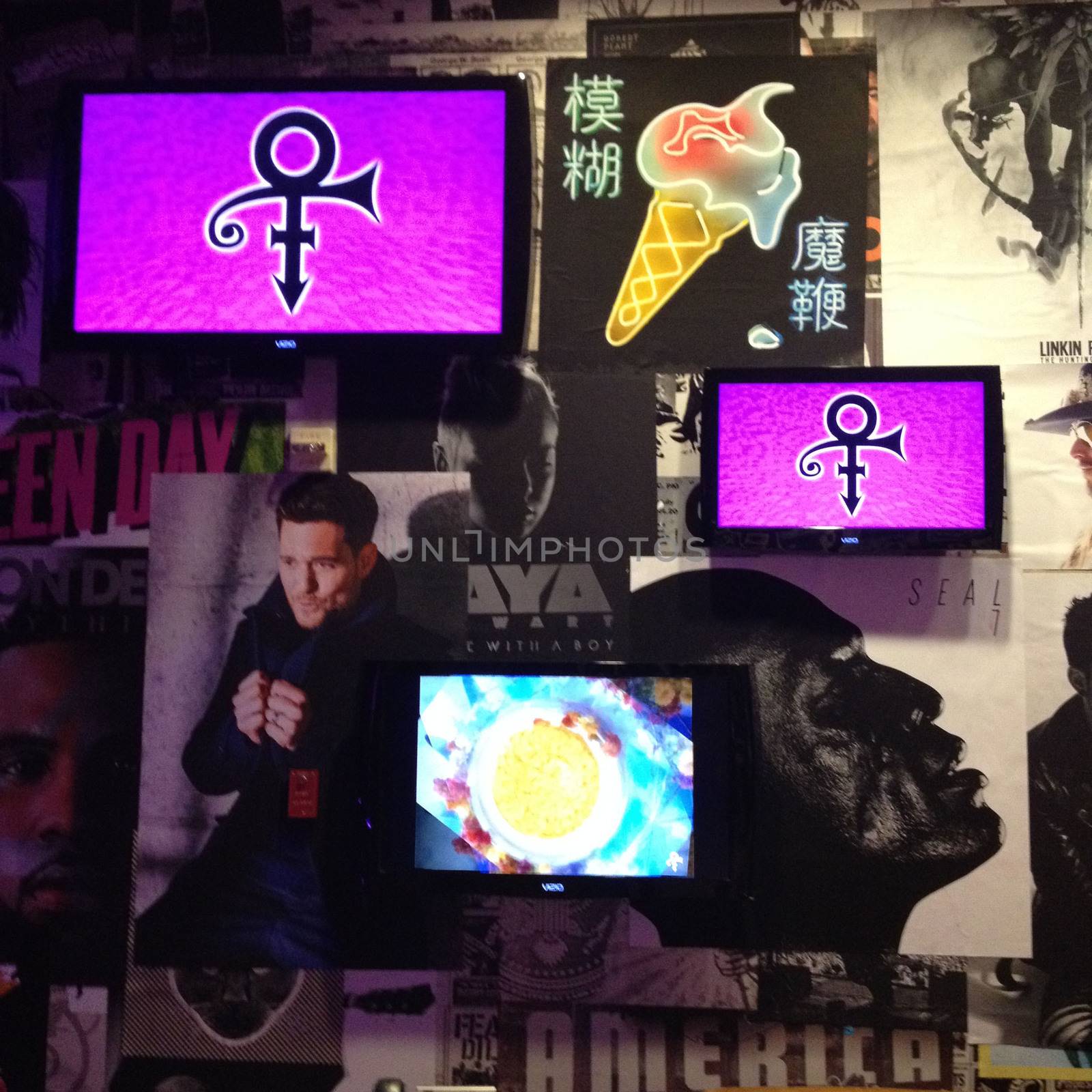 Prince Tribute at the Warner Music Building in Burbank, CA 04-26-16/ImageCollect by ImageCollect