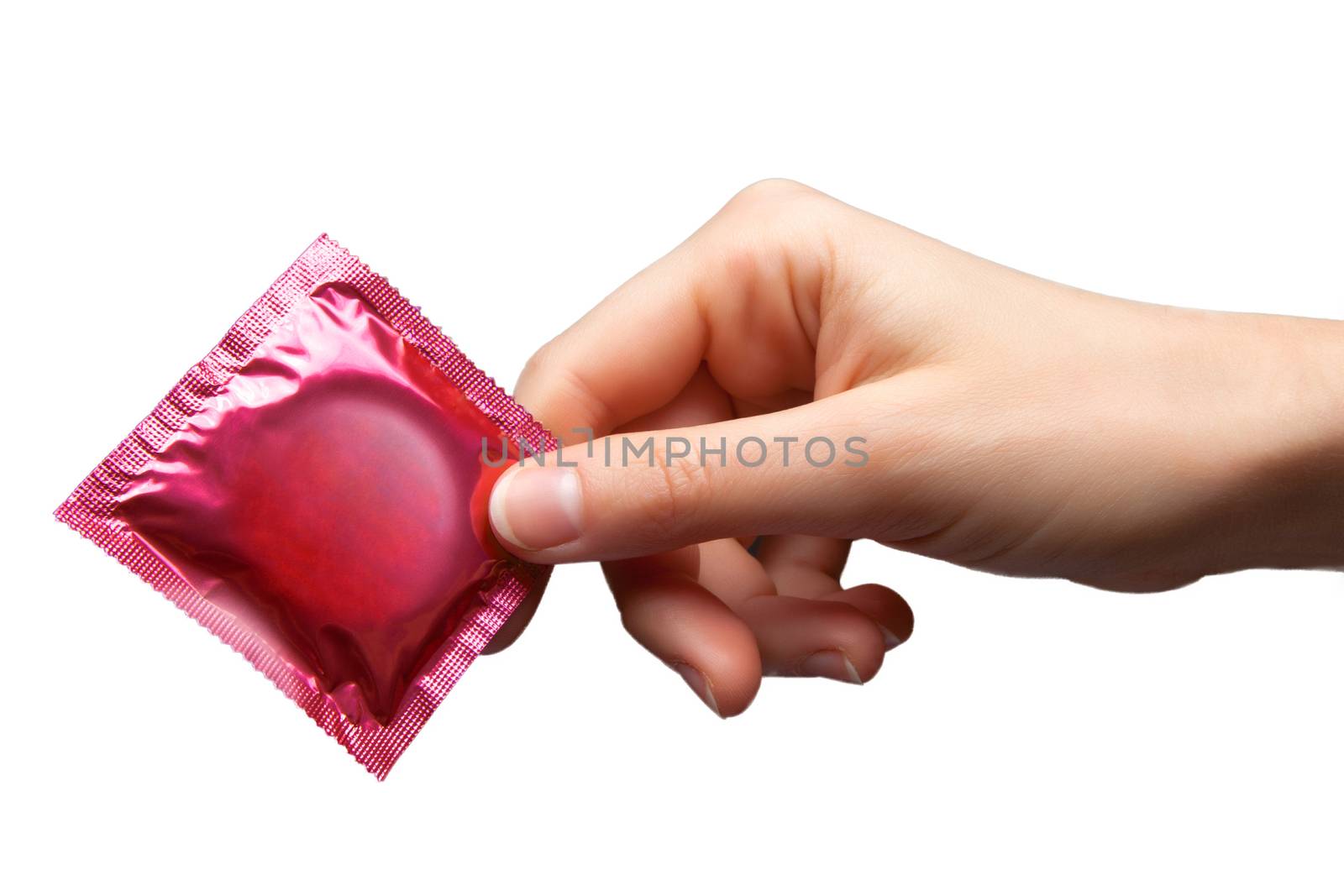 condom in hand by fotoru