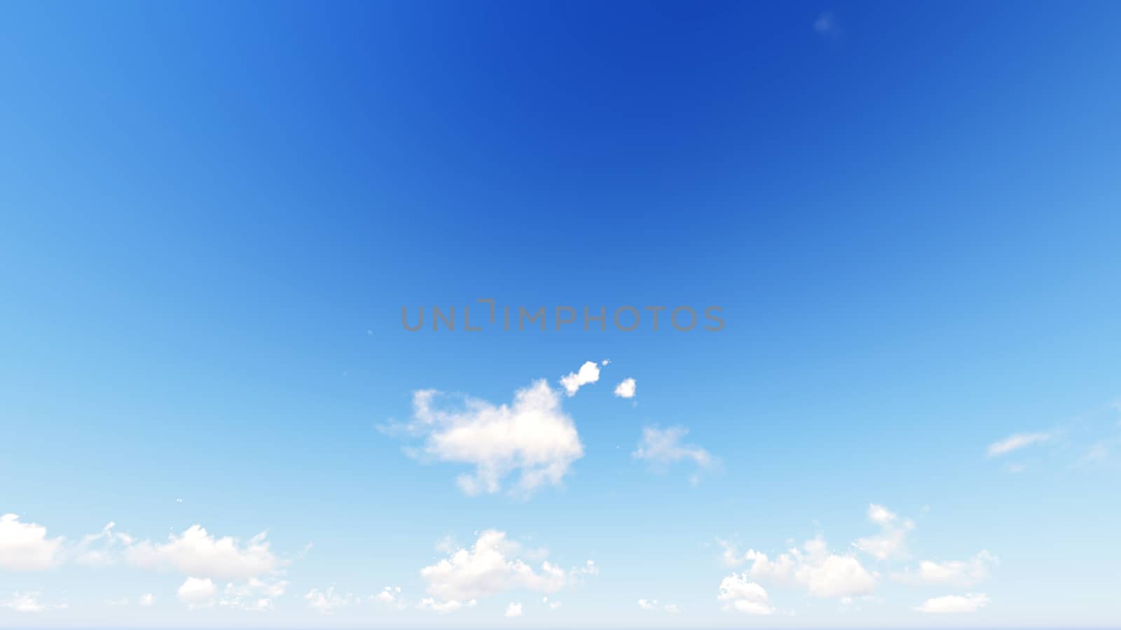 Cloudy blue sky abstract background, blue sky background with tiny clouds, 3d rendering

