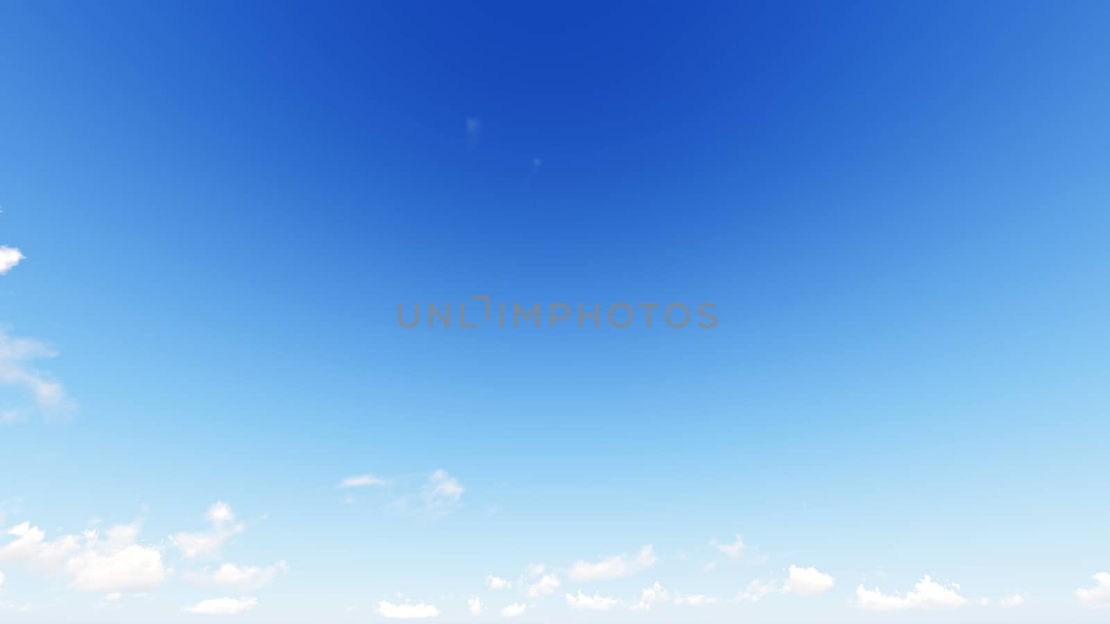 Cloudy blue sky abstract background, blue sky background with tiny clouds, 3d rendering

