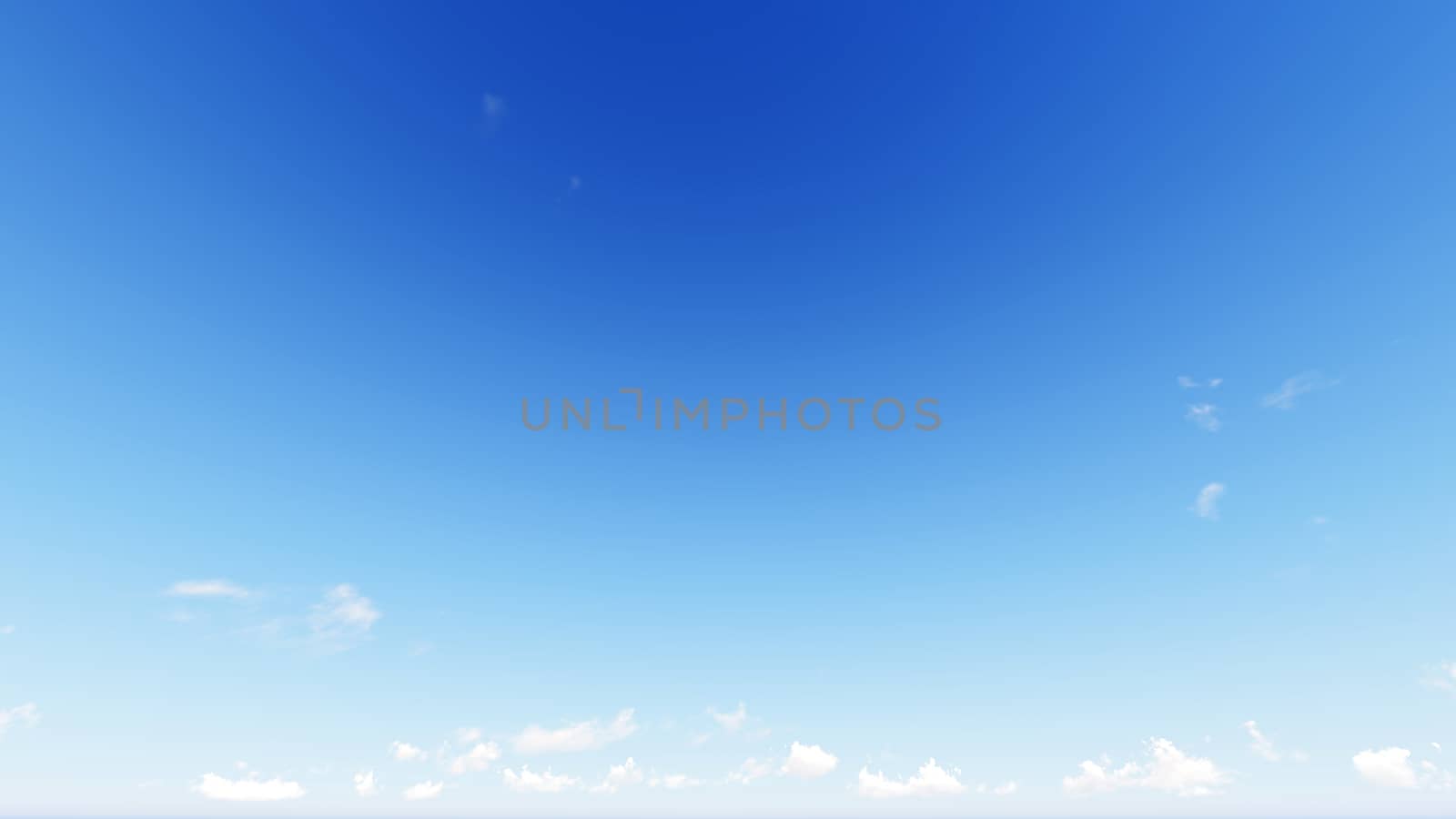 Cloudy blue sky abstract background, blue sky background with tiny clouds, 3d rendering

