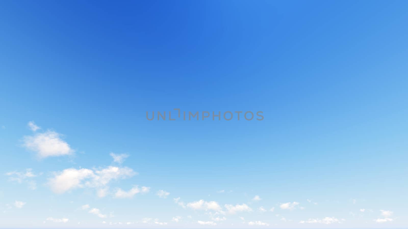 Cloudy blue sky abstract background, blue sky background with tiny clouds, 3d rendering

