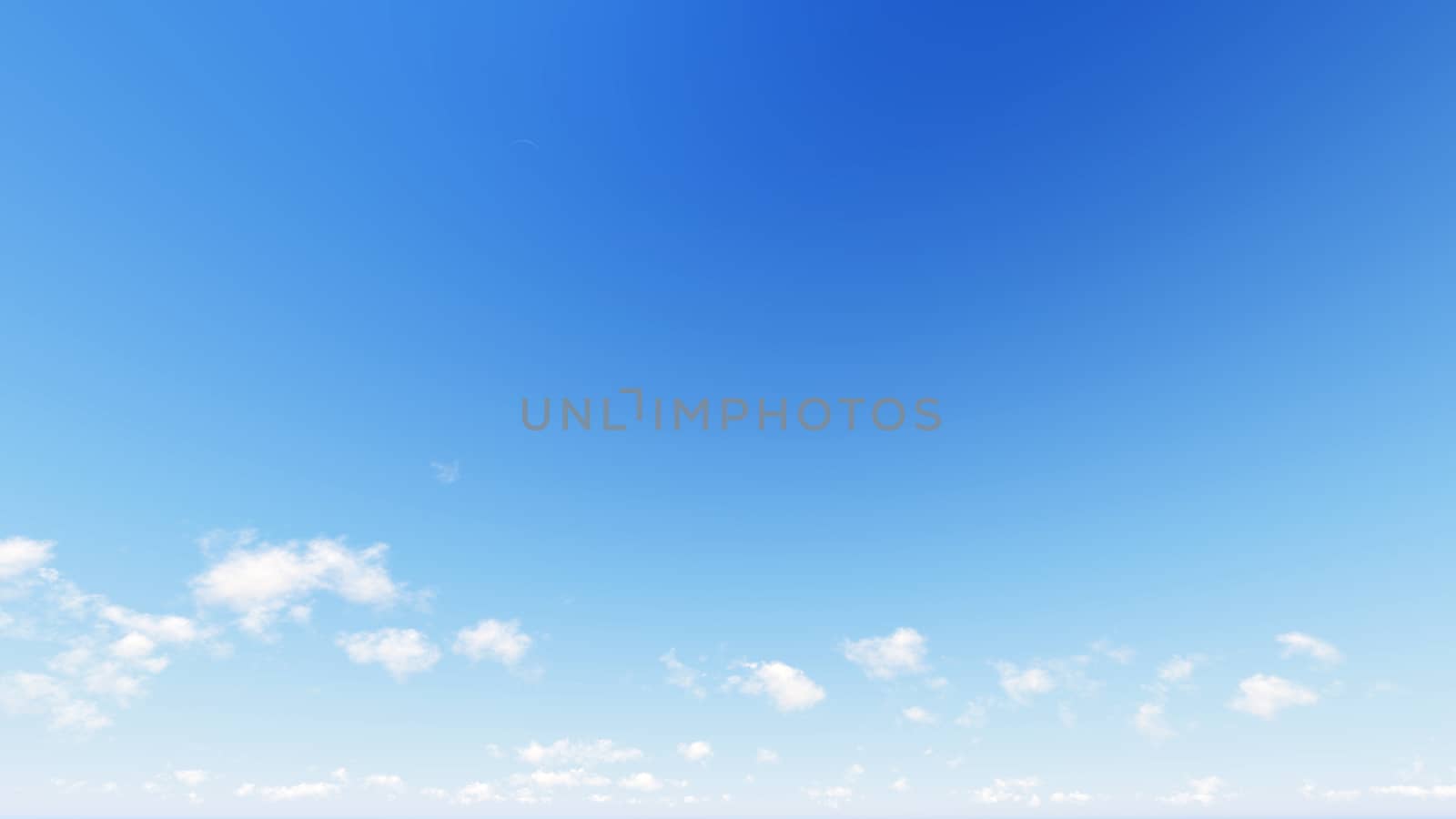 Cloudy blue sky abstract background, blue sky background with tiny clouds, 3d rendering

