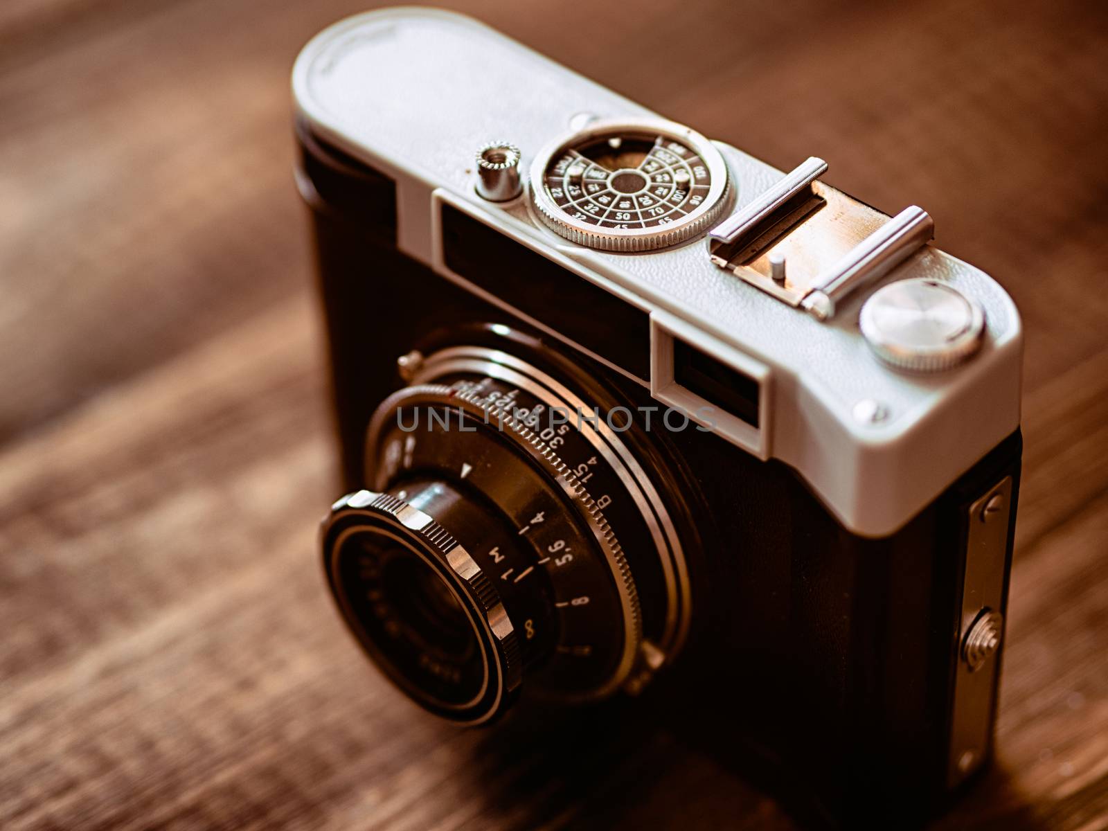 Close up shot of film cameras that had been popular in the past