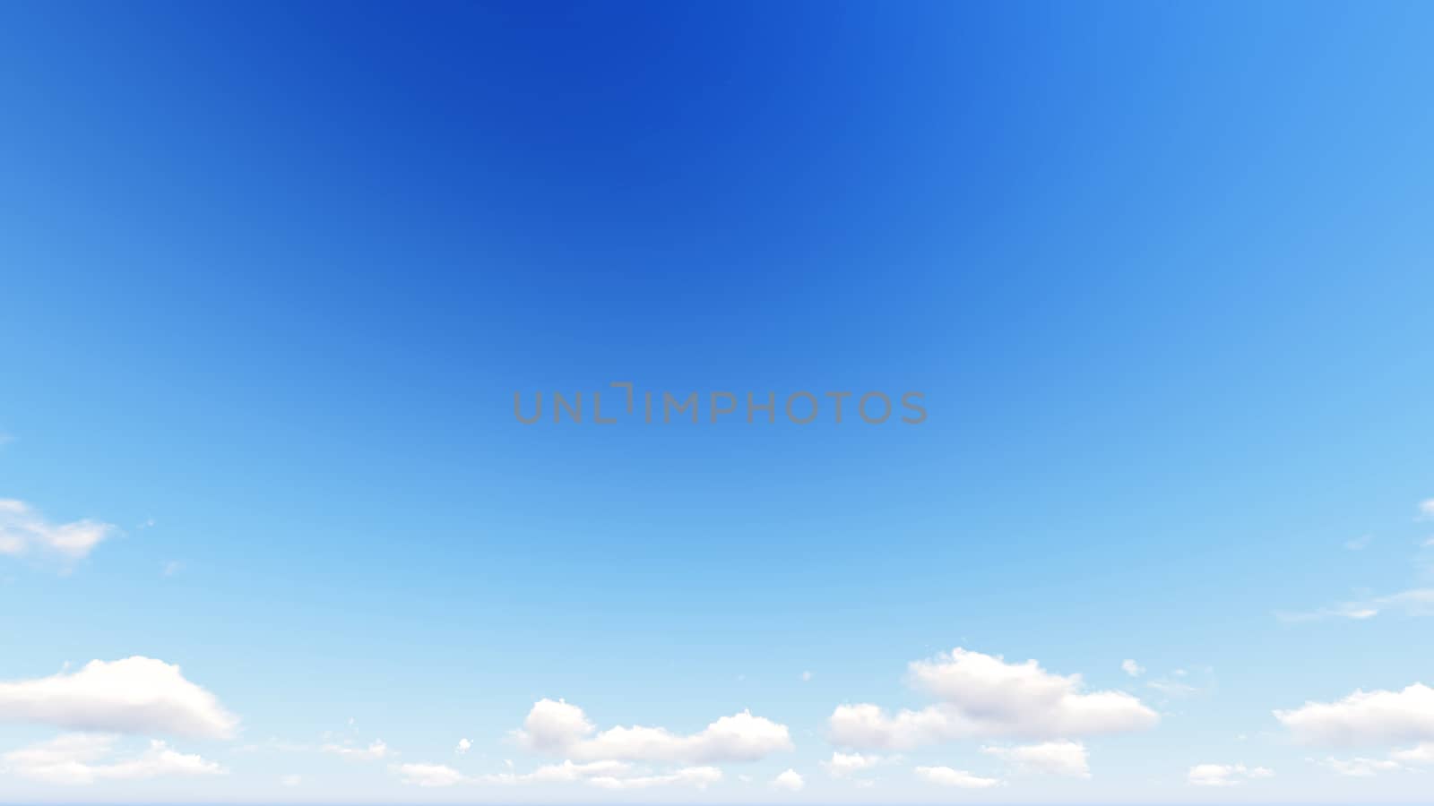 Cloudy blue sky abstract background, blue sky background with tiny clouds, 3d rendering

