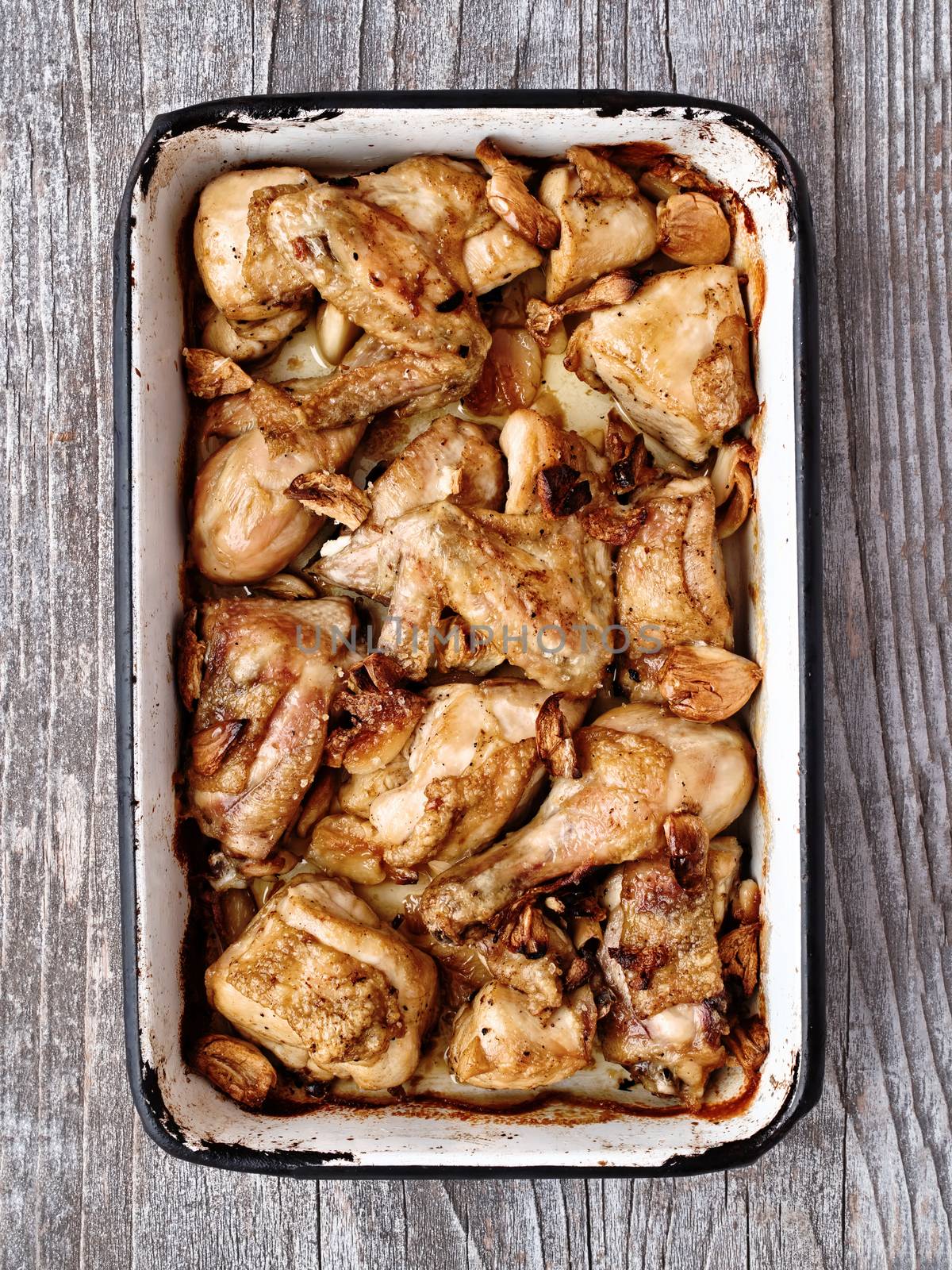  rustic golden roast chicken casserole  by zkruger