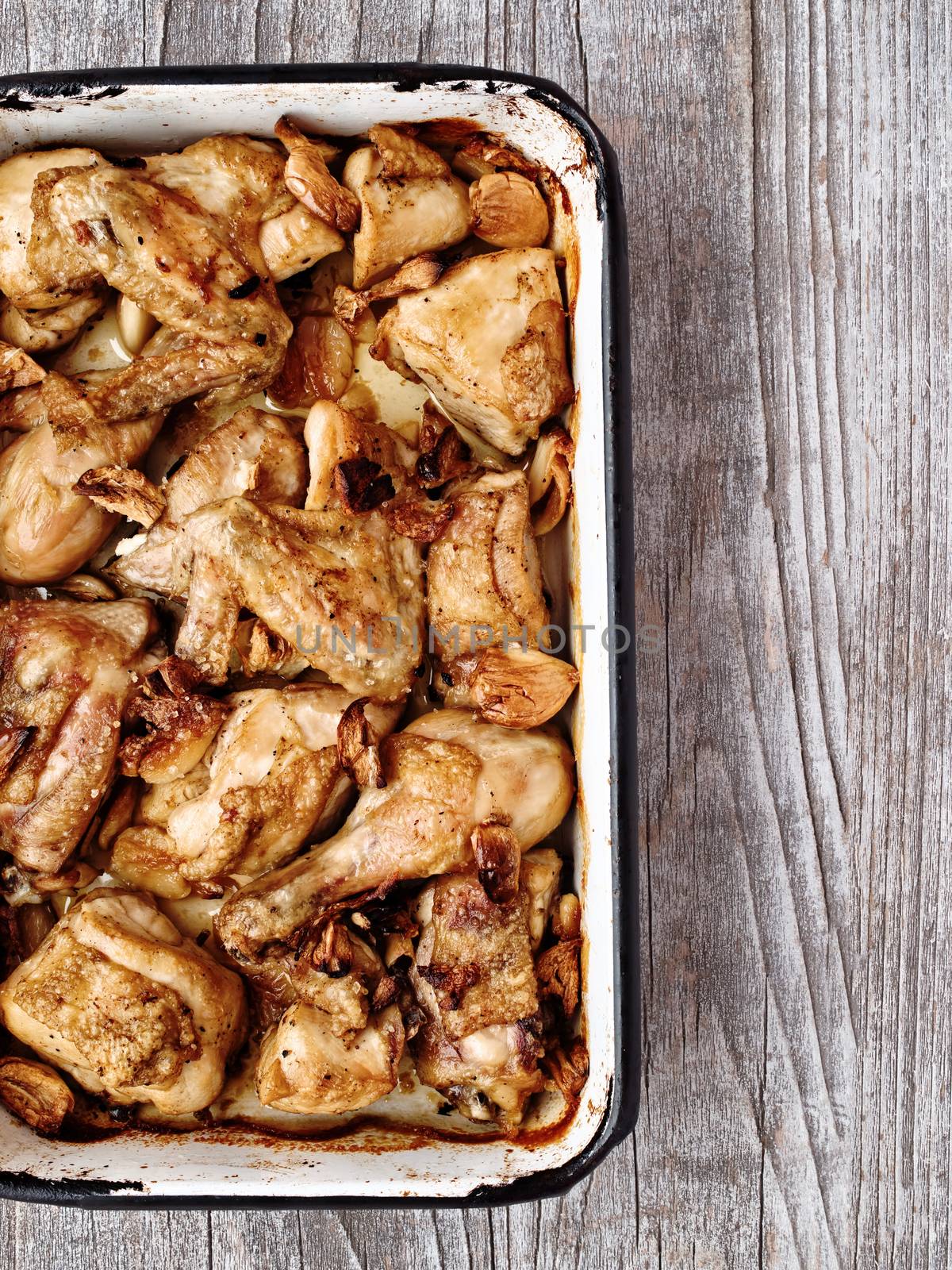  rustic golden roast chicken casserole  by zkruger