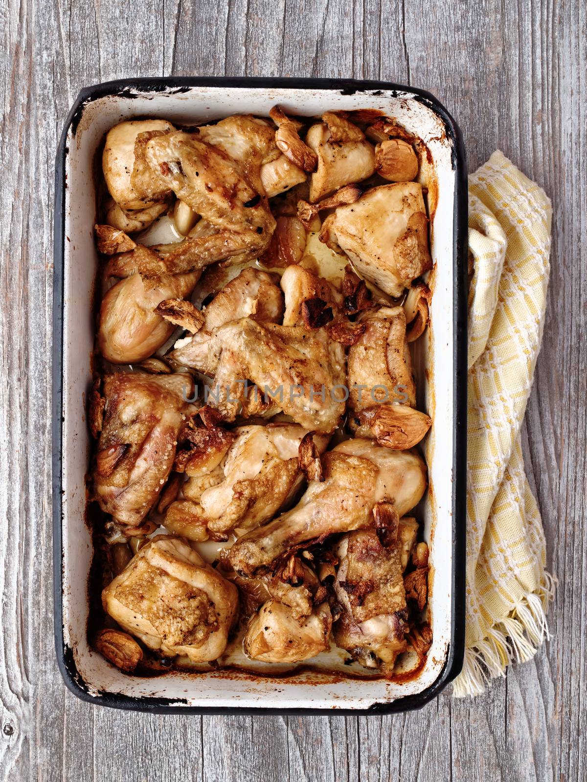  rustic golden roast chicken casserole  by zkruger