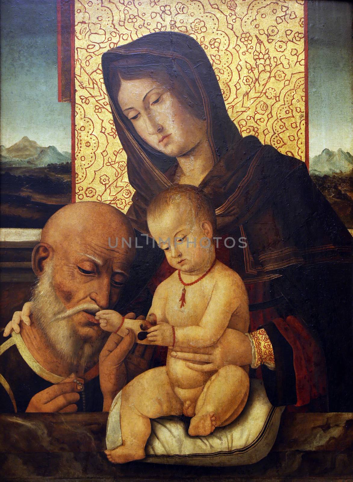 Bartolomeo Montagna: Madonna with the Child: Madonna with the Child, Old Masters Collection, Croatian Academy of Sciences in Zagreb, Croatia