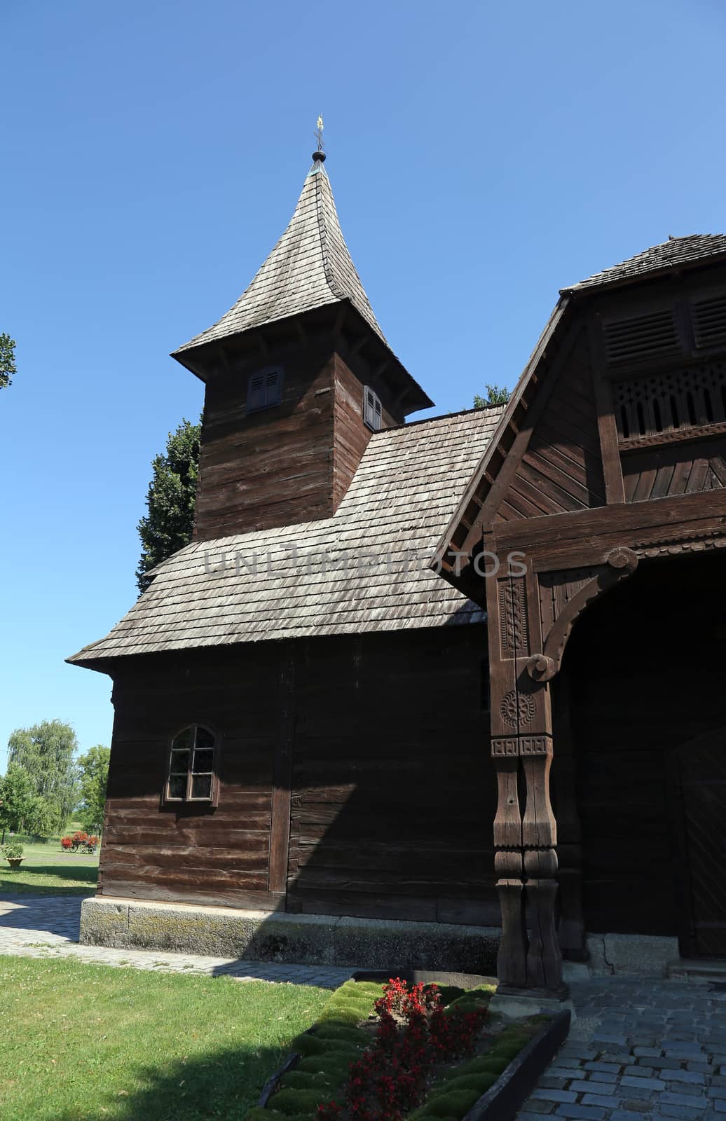 Church of the Saint Barbara in Velika Mlaka, Croatia by atlas