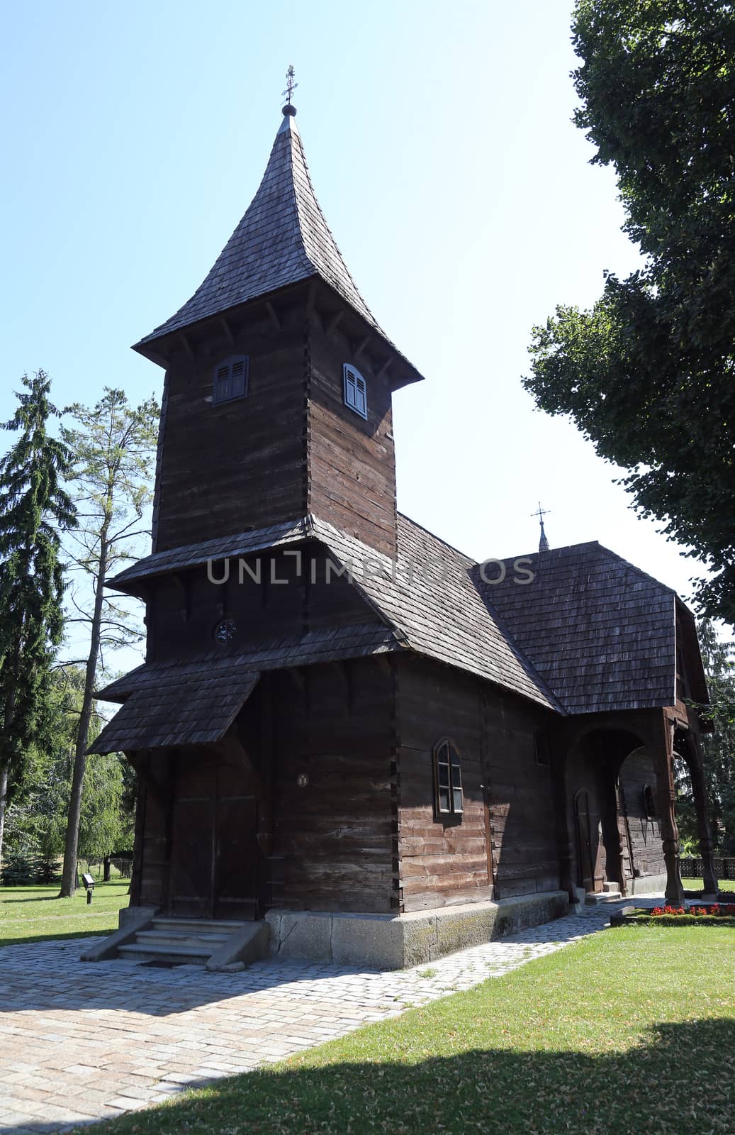 Church of the Saint Barbara in Velika Mlaka, Croatia by atlas
