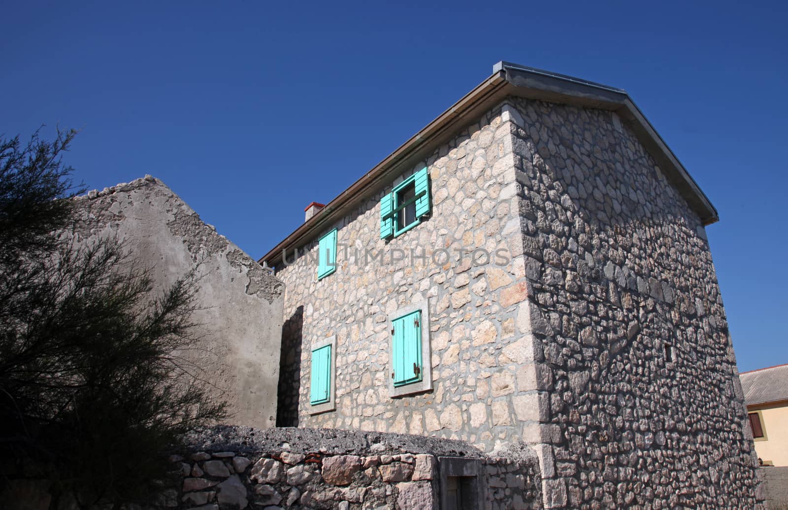 Traditional Dalmatian stone house