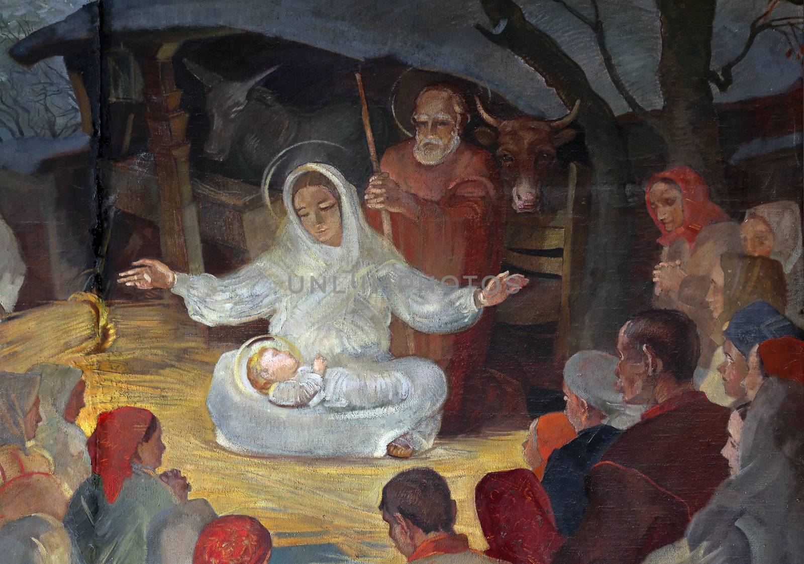 Birth of Jesus by atlas