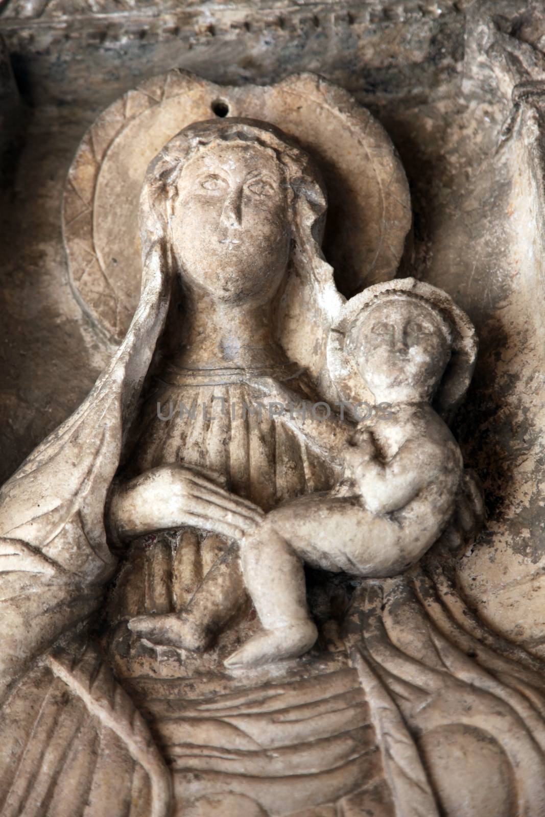 Madonna with Child by atlas