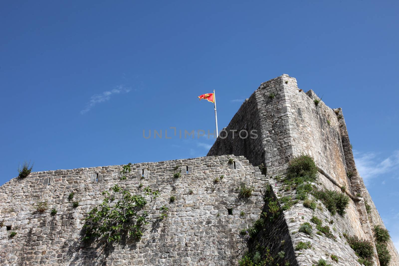 Old Budva city walls, Montenegro by atlas
