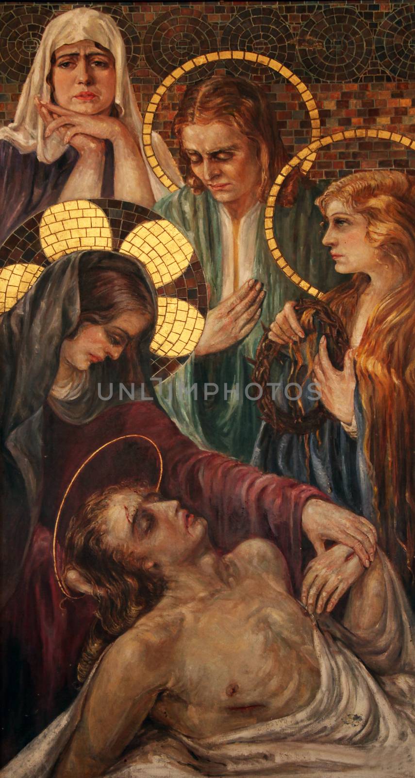 Lamentation of Christ by atlas