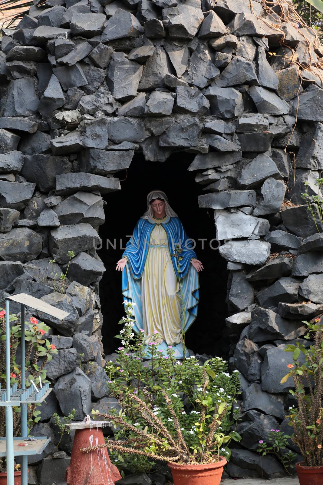 Our Lady of Lourdes by atlas