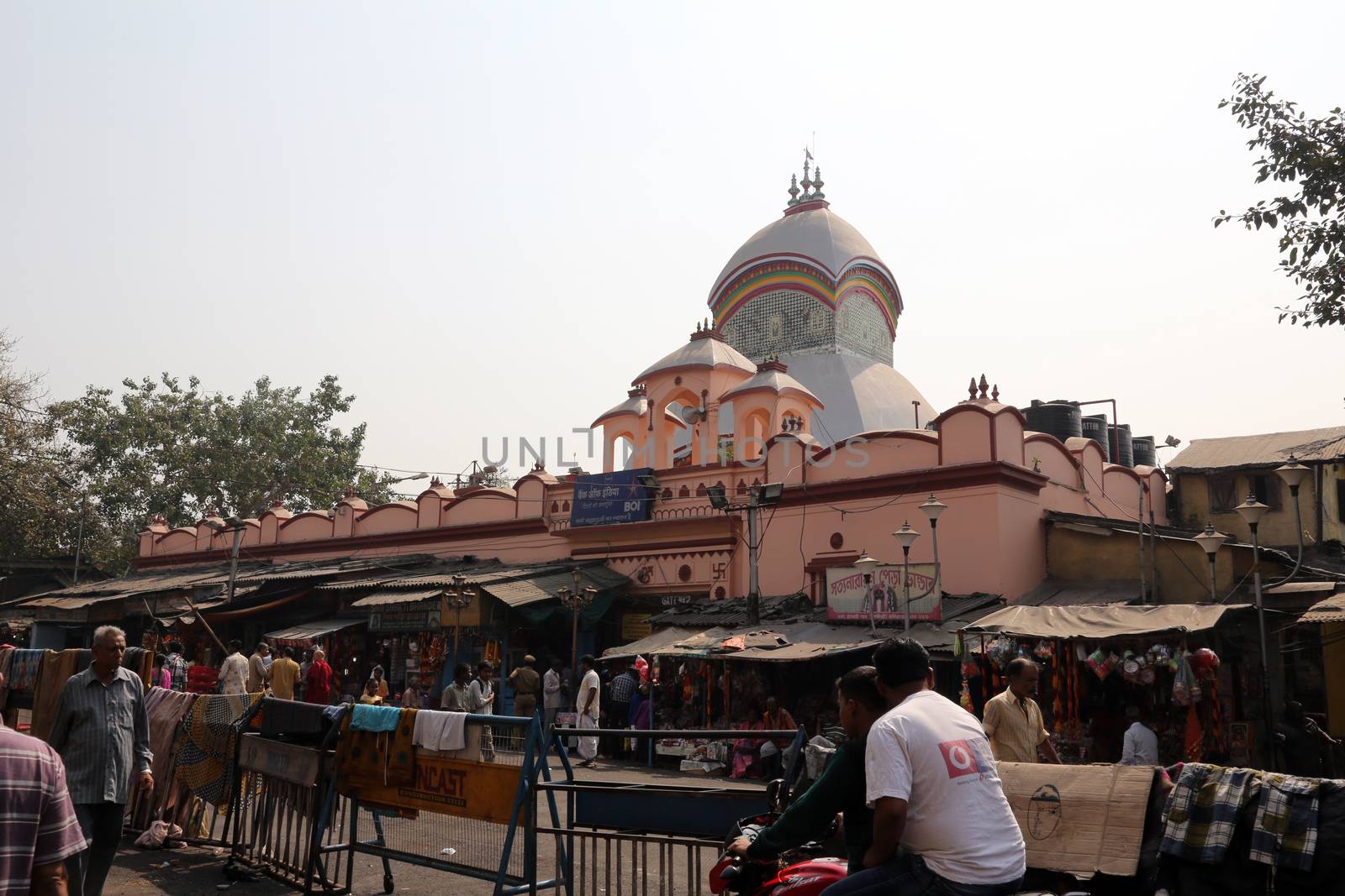 Kalighat Kali Hindu Temple in Kolkata by atlas
