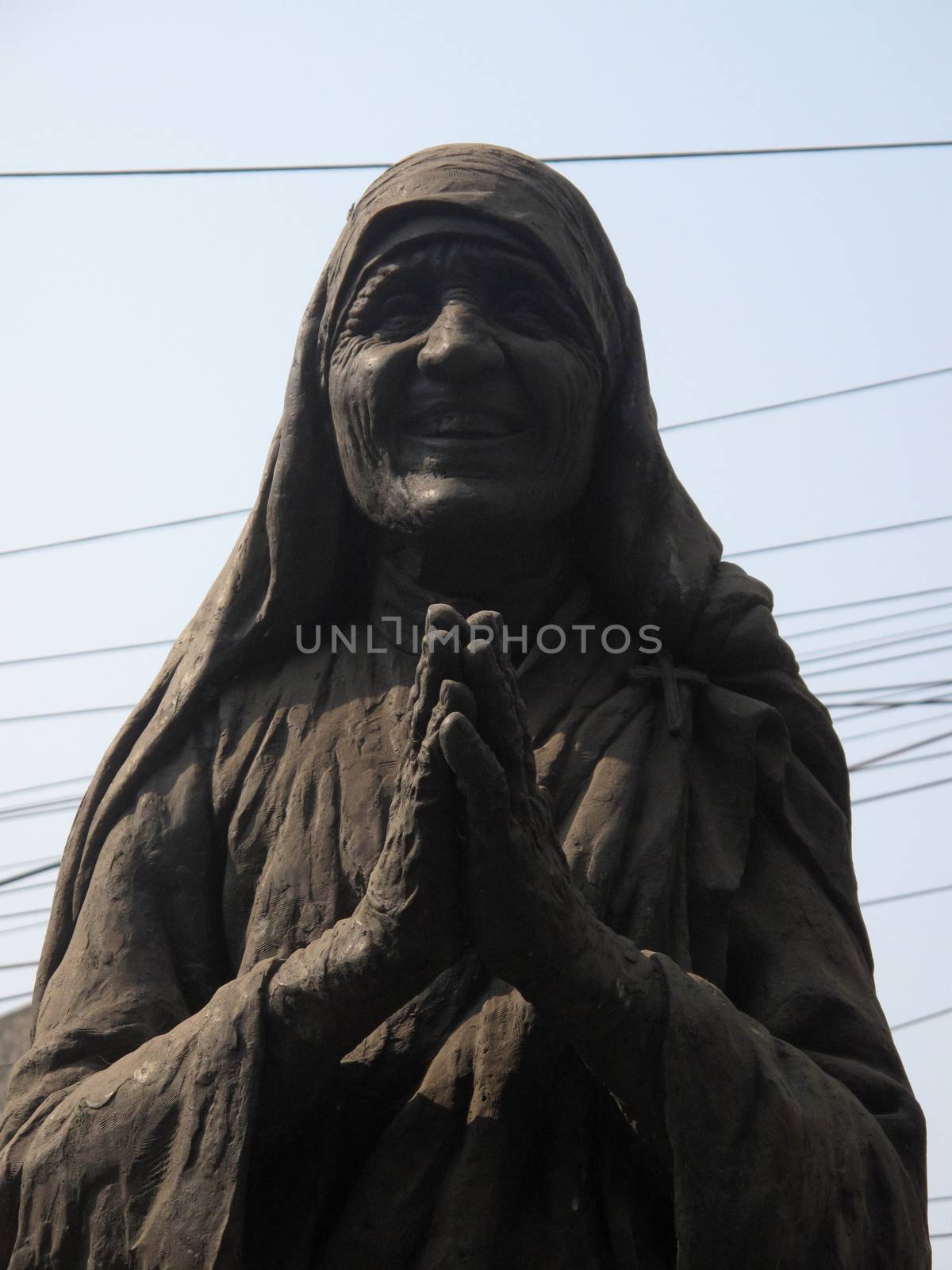 Mother Teresa monument in Kolkata by atlas
