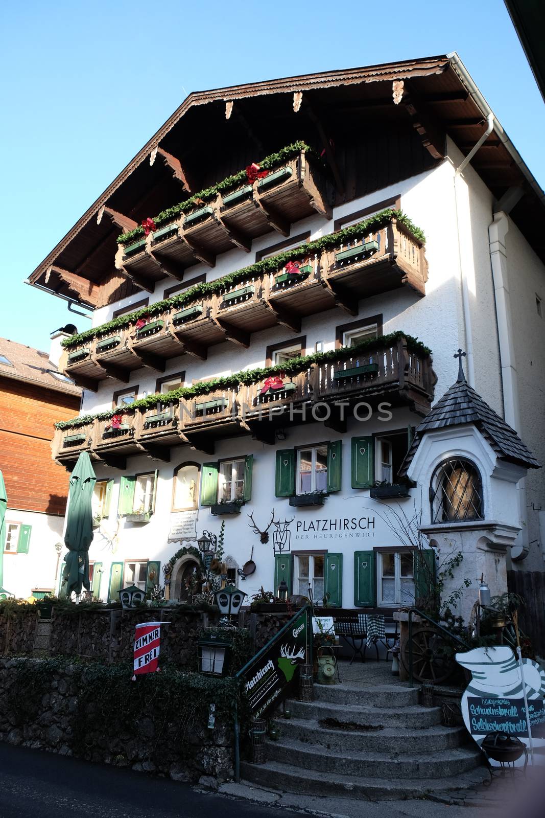 House in St. Wolfgang on Wolfgangsee in Austria