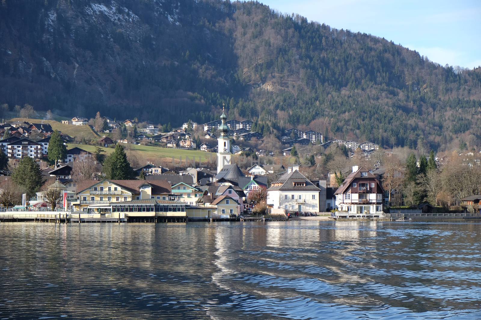 St. Gilgen on Wolfgang See lake, Austria