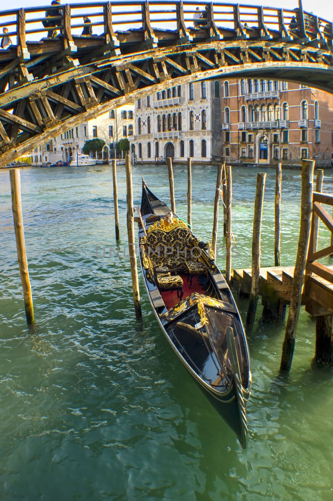 Navigation within the city of Venice Italy, the only way to get around
