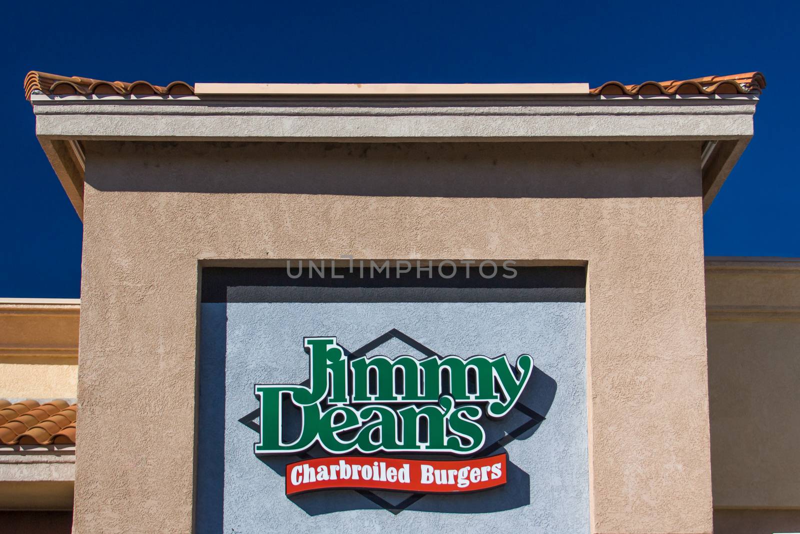 Jimmy Dean's Charbroiled Burgers Exterior and Logo by wolterk