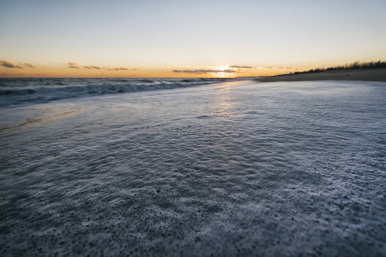 Seascape in Rhode Island, USA