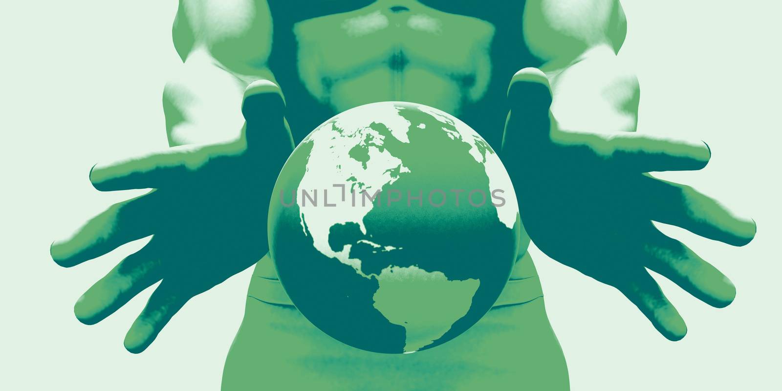 Global Network Connection and Integrated System art