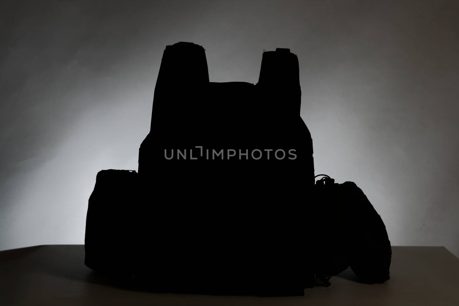 Tactical Vest for army with bulletproof and ammo silhouette by mturhanlar