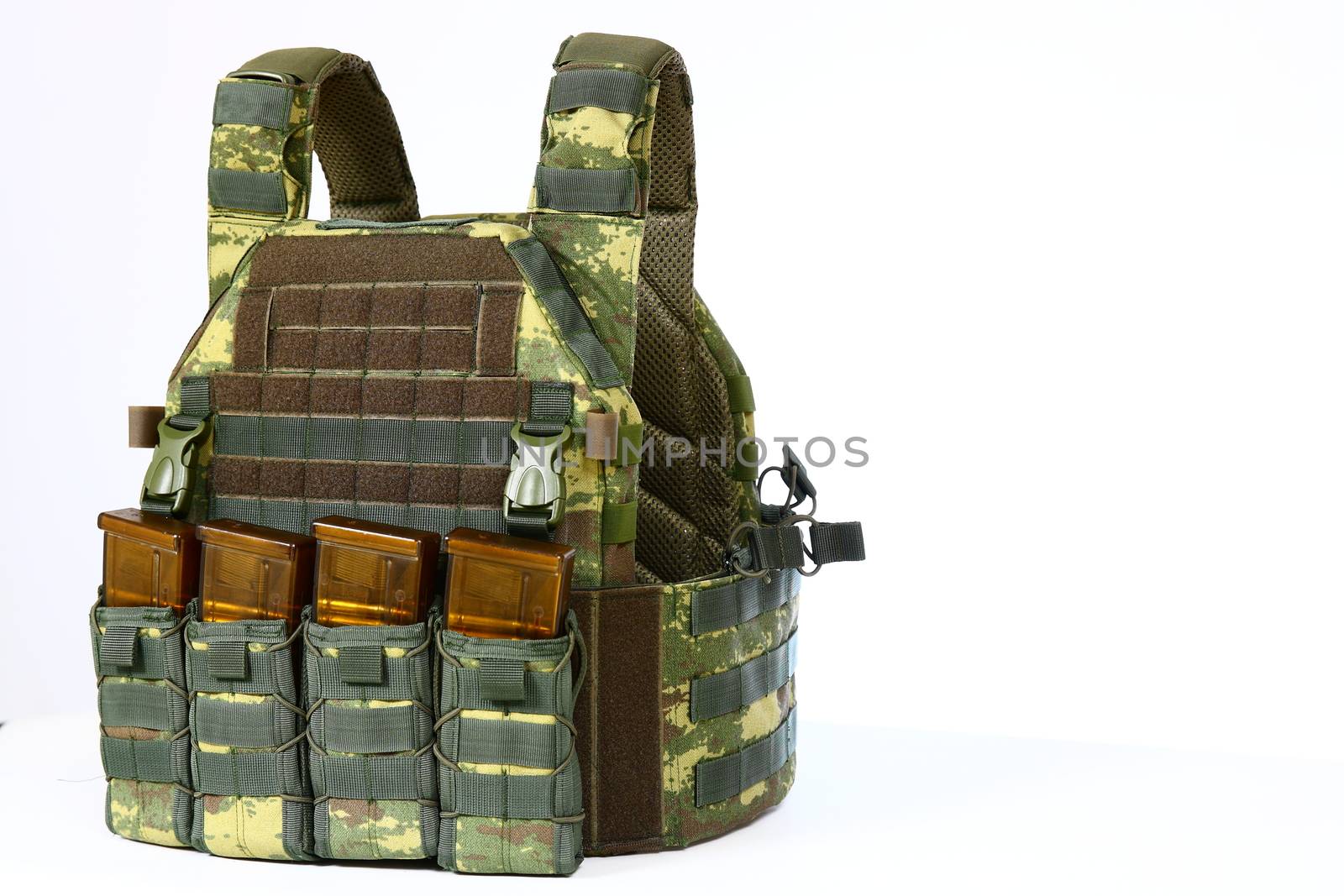 Tactical Vest for army with bulletproof and ammo by mturhanlar