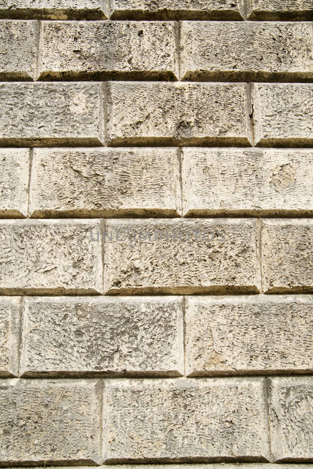 Background of an old wall brick and lime
