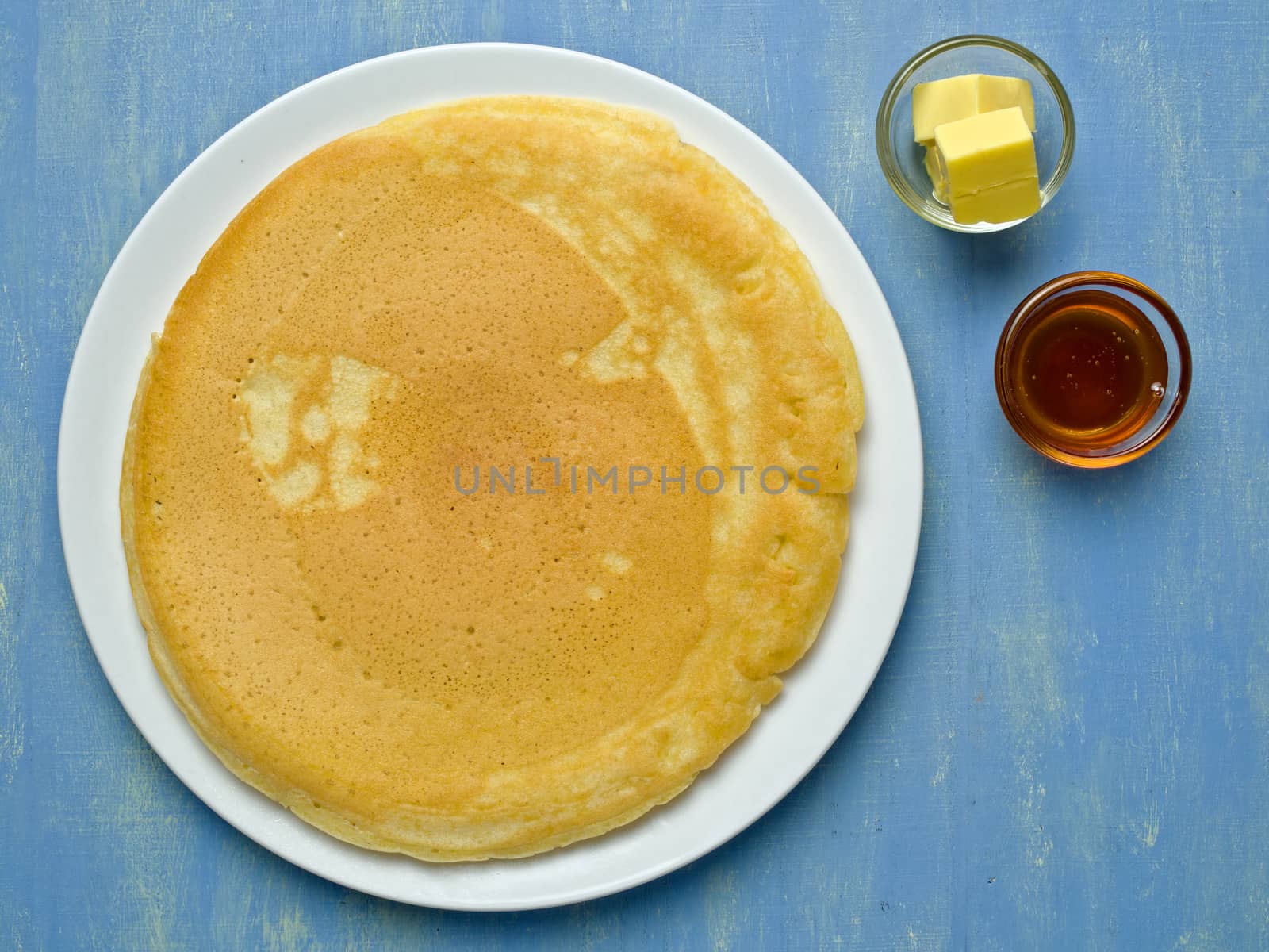 rustic large homemade pancake by zkruger