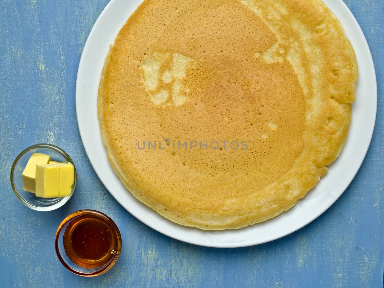 rustic large homemade pancake by zkruger