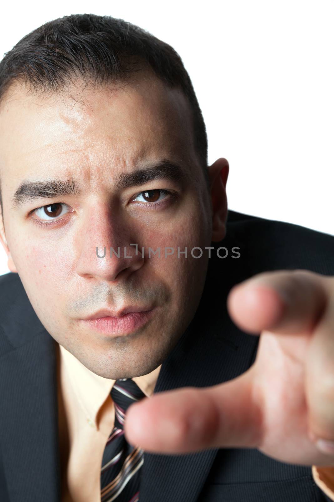 Business Man Pointing by graficallyminded