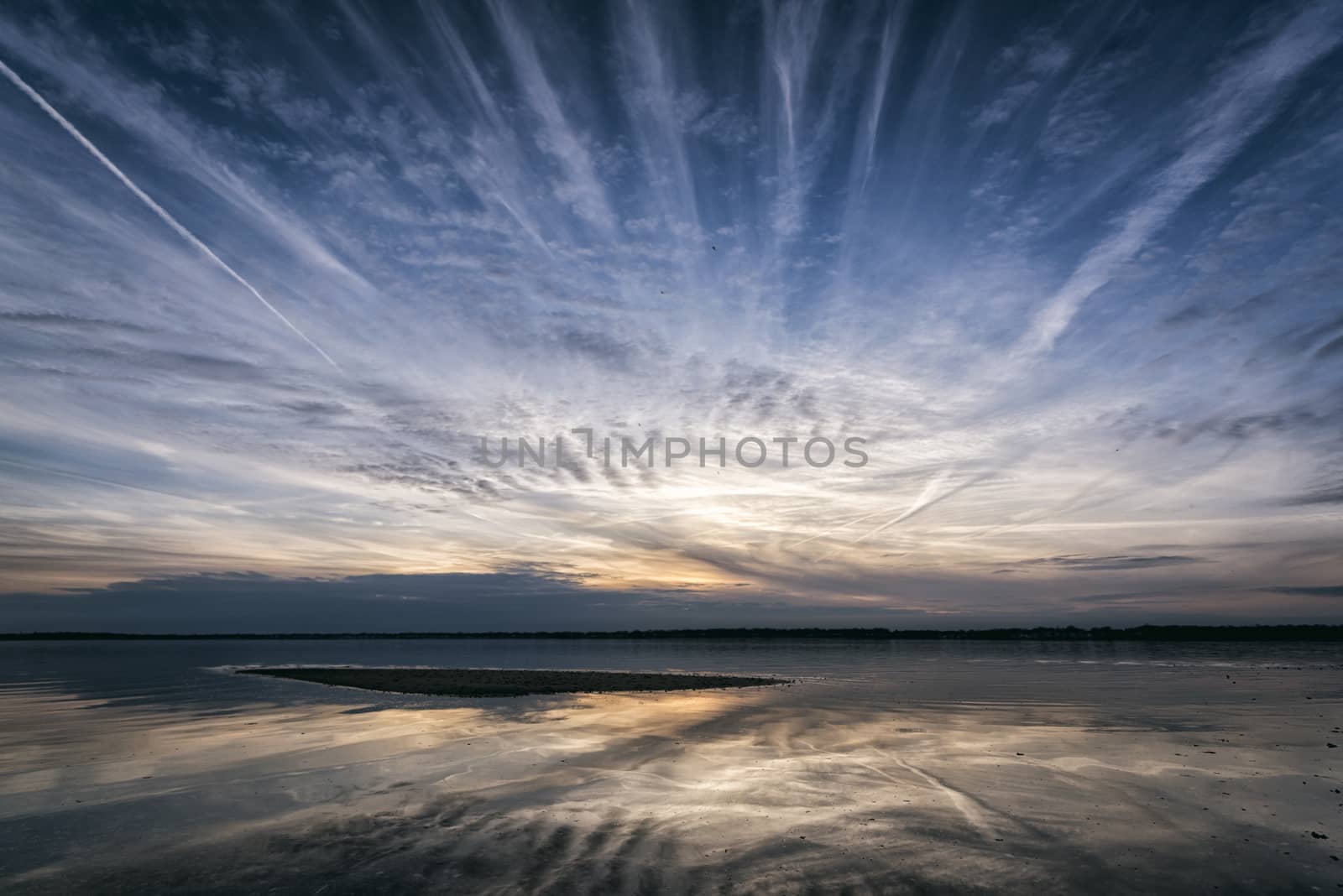 Seascape in Rhode Island, USA