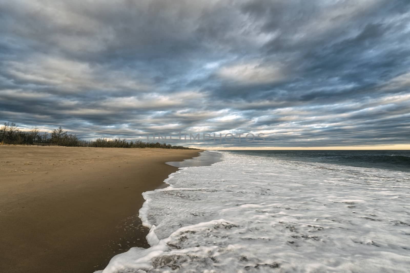Seascape in Rhode Island, USA
