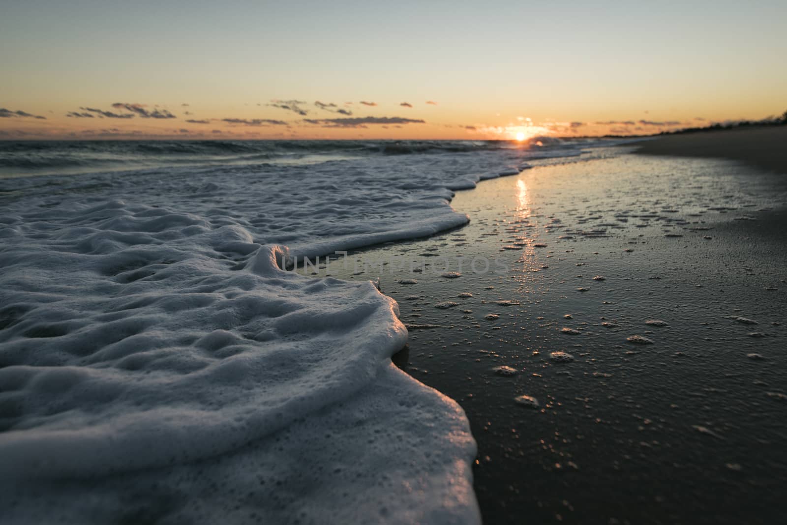 Seascape in Rhode Island, USA