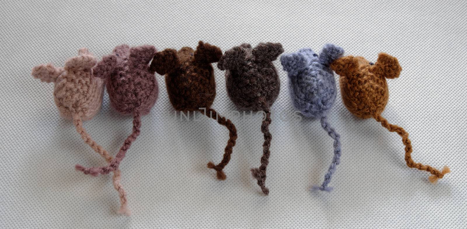 mice handmade product, knitted rats by xuanhuongho