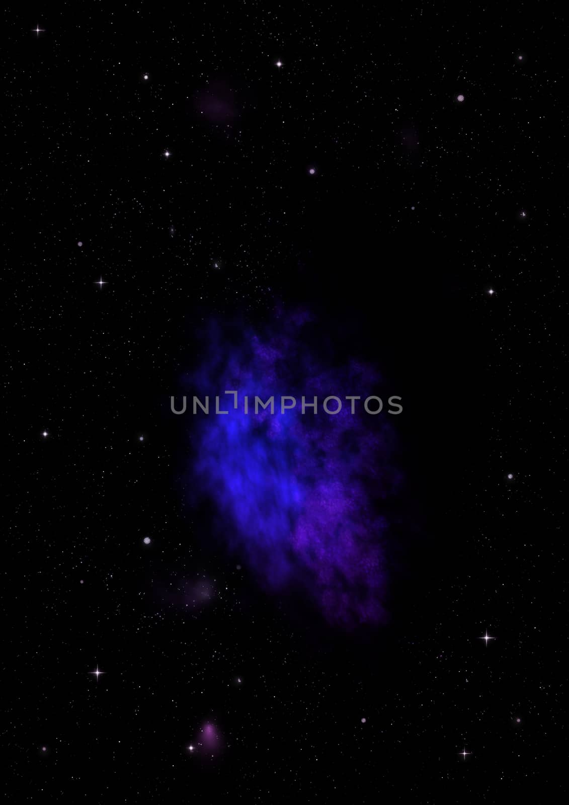 Small part of an infinite star field of space in the Universe. "Elements of this image furnished by NASA".
