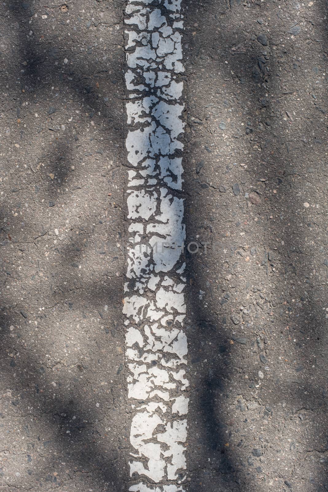 Asphalt highway texture with cracked stripe by skrotov