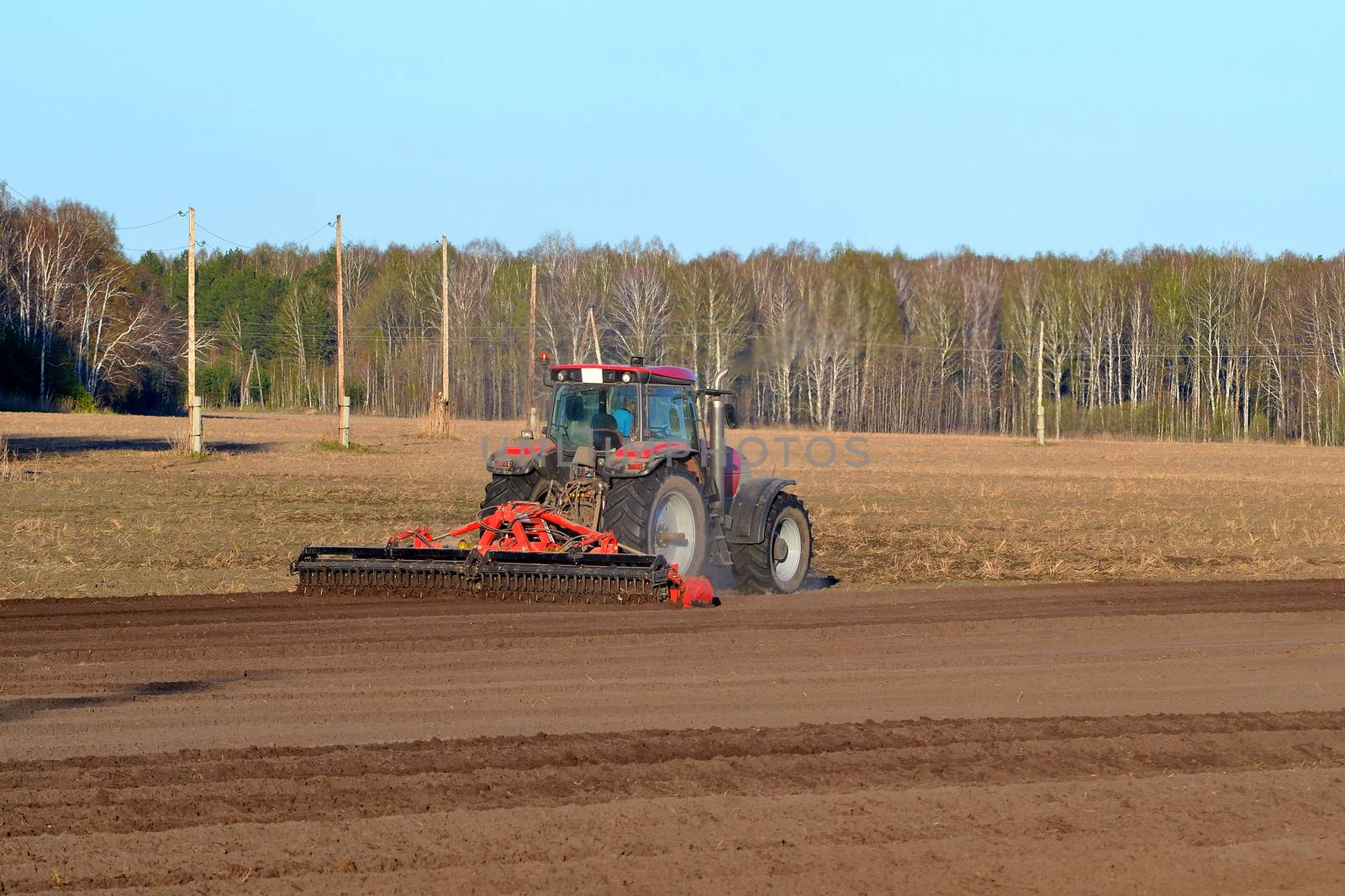 Sowing campaign on fields of the Tyumen region, May, 2016
