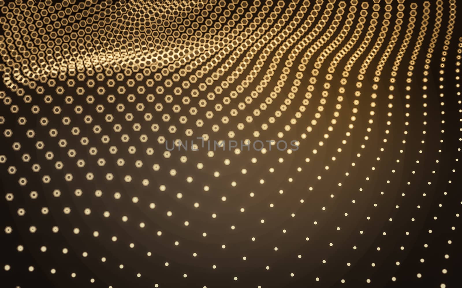 Abstract polygonal space low poly dark background with connecting dots and lines. Connection structure. 3d rendering