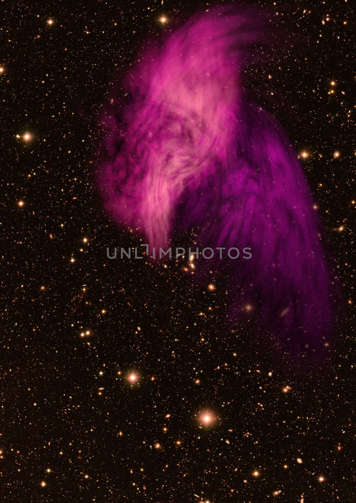 Small part of an infinite star field of space in the Universe. "Elements of this image furnished by NASA".