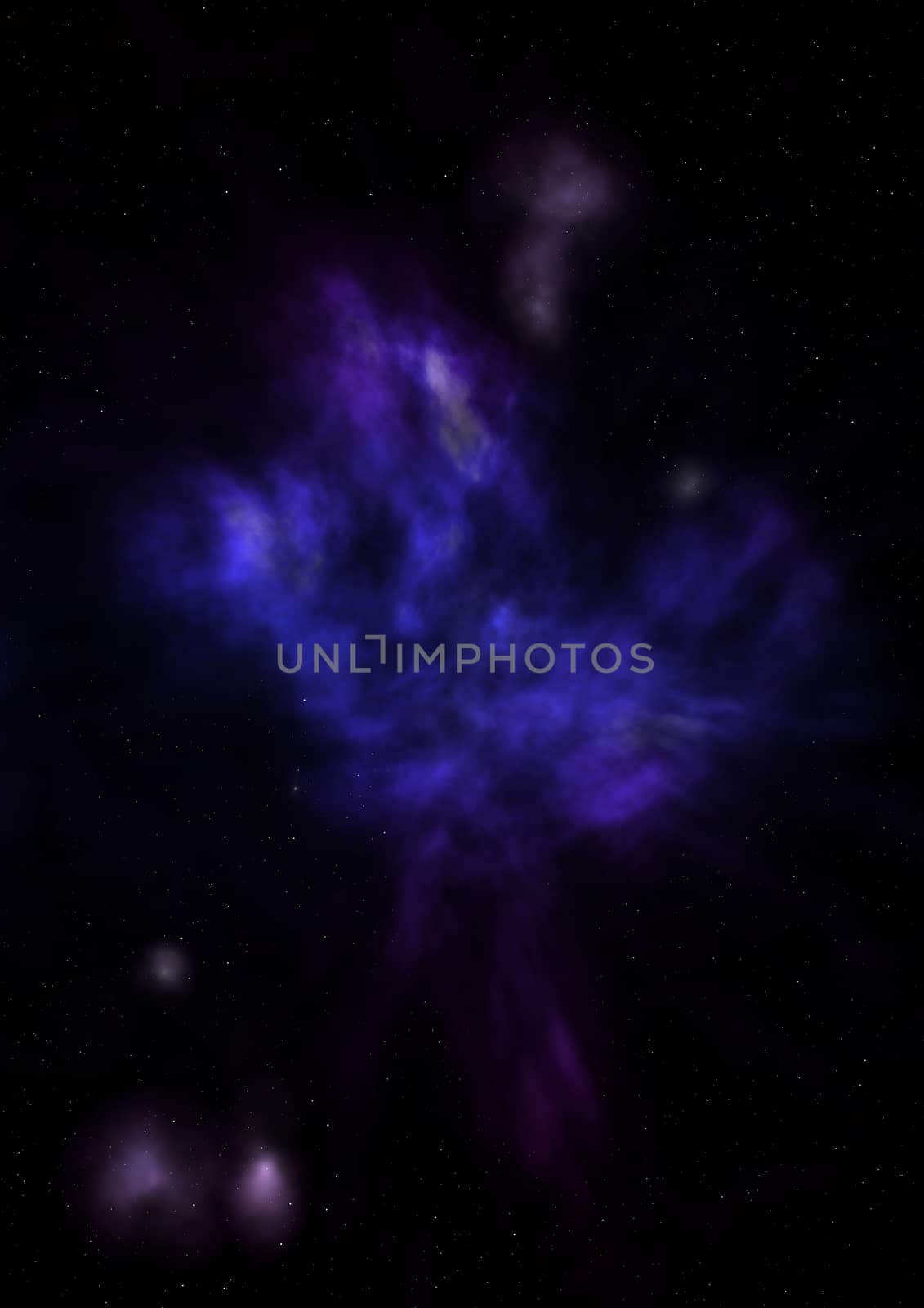 Small part of an infinite star field of space in the Universe. "Elements of this image furnished by NASA".