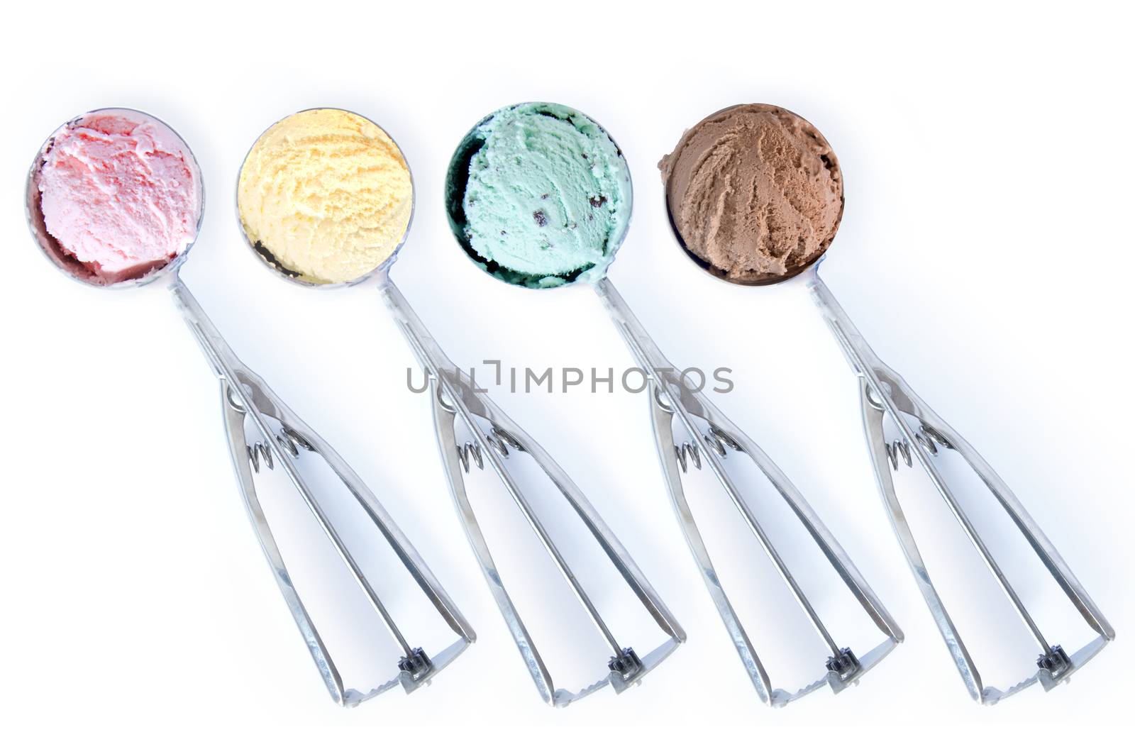 Ice cream scoops by unikpix